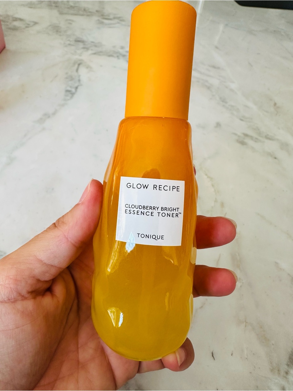 Glow Recipe Cloudberry Bright Essence Toner — Orange Yellow Bottle